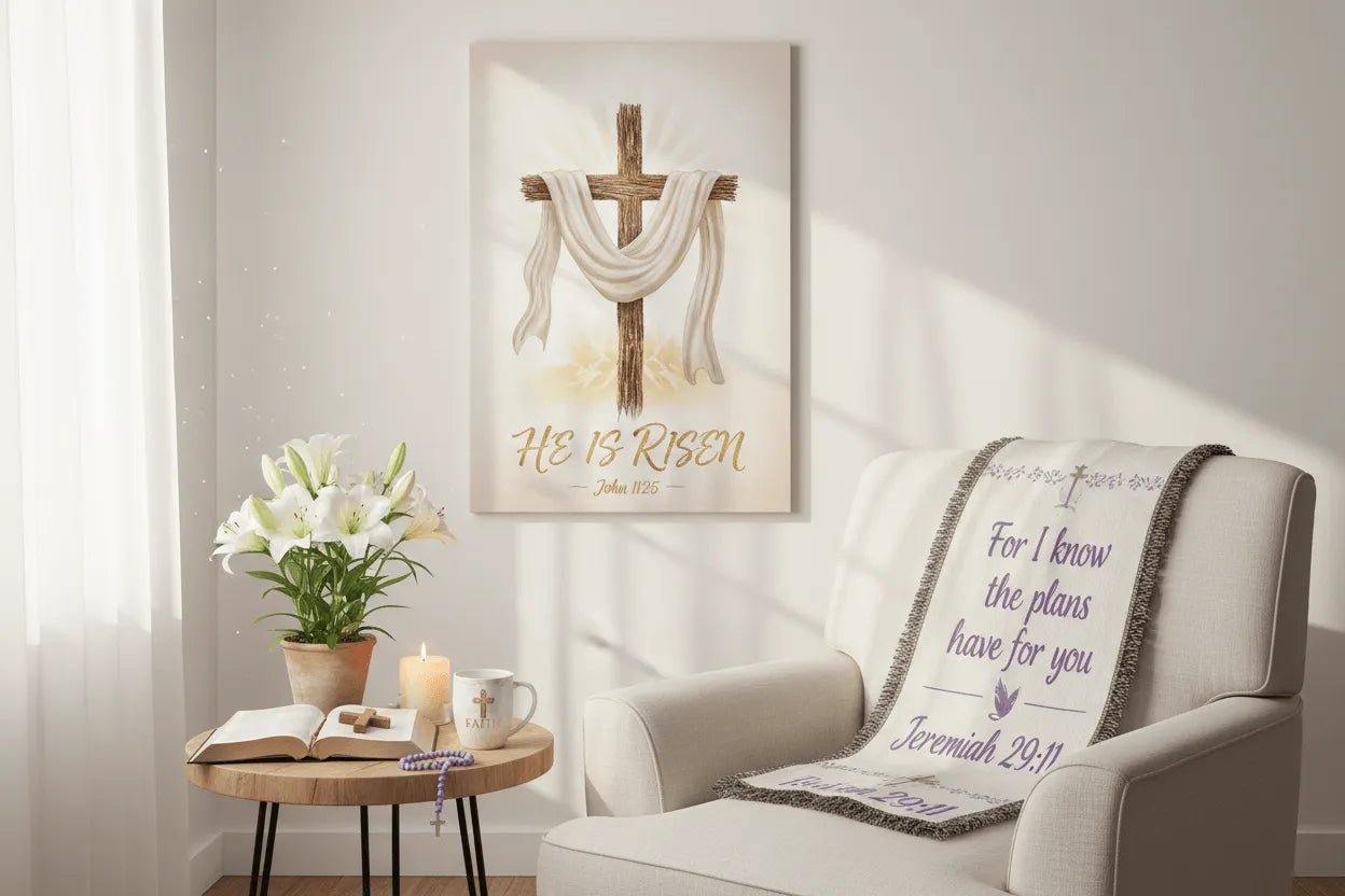A Path of Faith: Easter Decor & Spiritual Gifts - PrintToucan