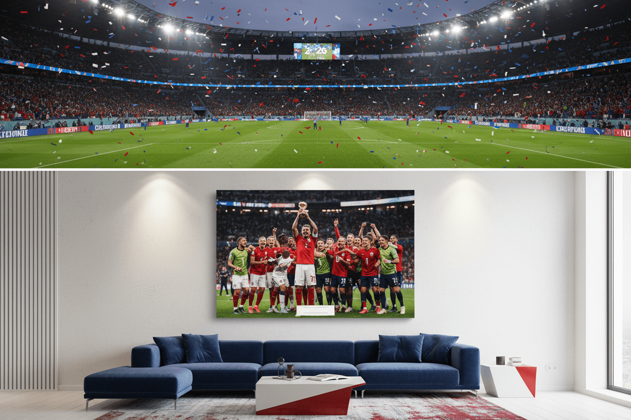Celebrate Soccer History with World Cup 2026 Custom Prints - PrintToucan
