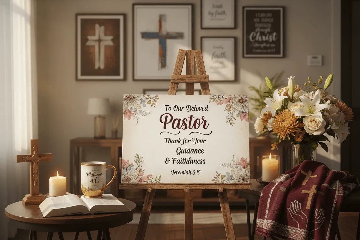 Honoring Spiritual Leaders: Meaningful Custom Gifts for Pastors - PrintToucan
