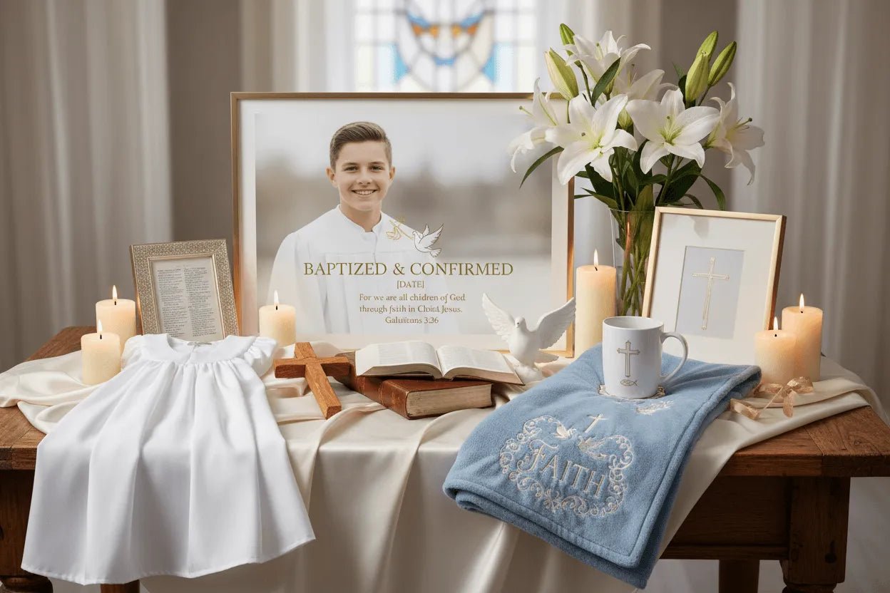 Meaningful Baptism & Confirmation Gifts: Personalized Keepsakes from PrintToucan - PrintToucan