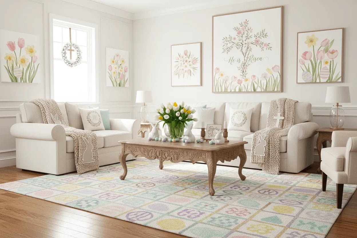 Spring into Style: Crafting a Joyful Easter Home with Personalized Decor - PrintToucan