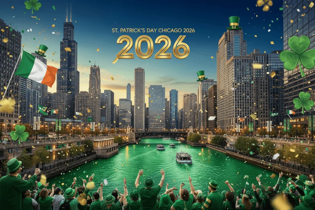 St. Patrick's Day in Chicago 2026: Events, History, Traditions & Personalized Gifts - PrintToucan