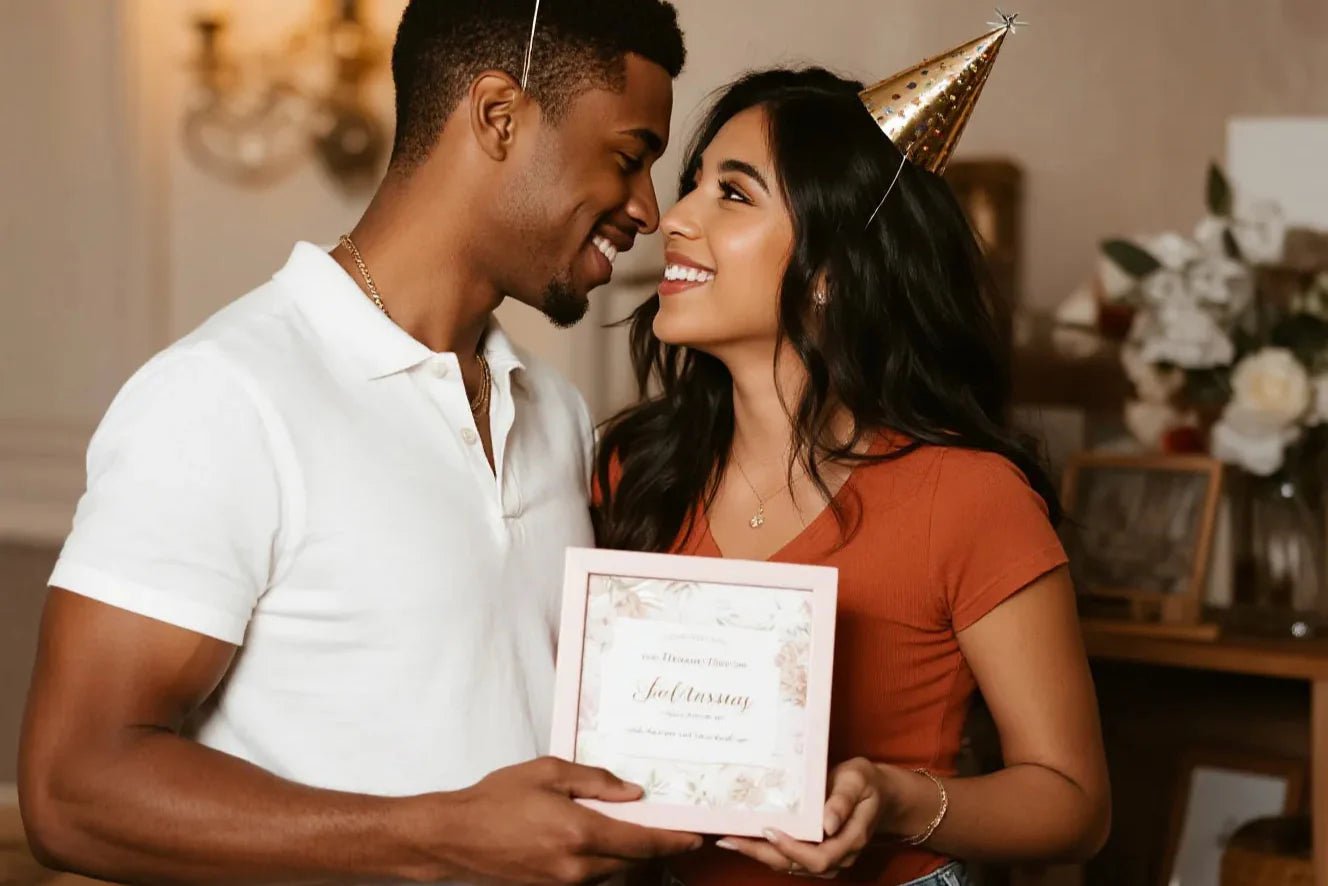 What are personalized gift ideas for your girlfriend's birthday?
