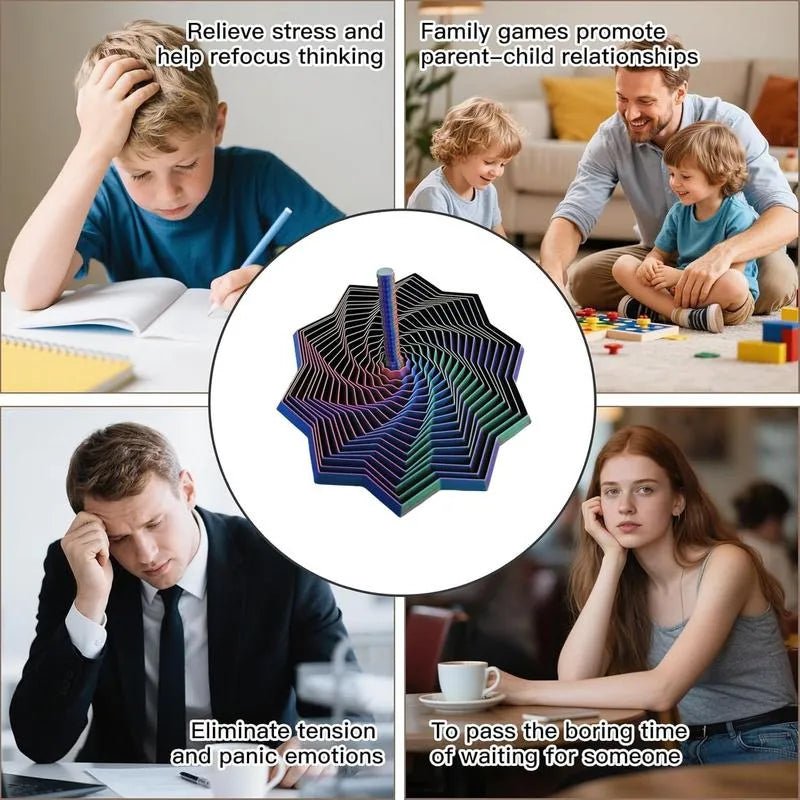 3D Printed Expanded Sensory Fidget Star Plastic Valentines Day Rainbow Stretch Toy Home Decor PrintToucan - PrintToucanStandard