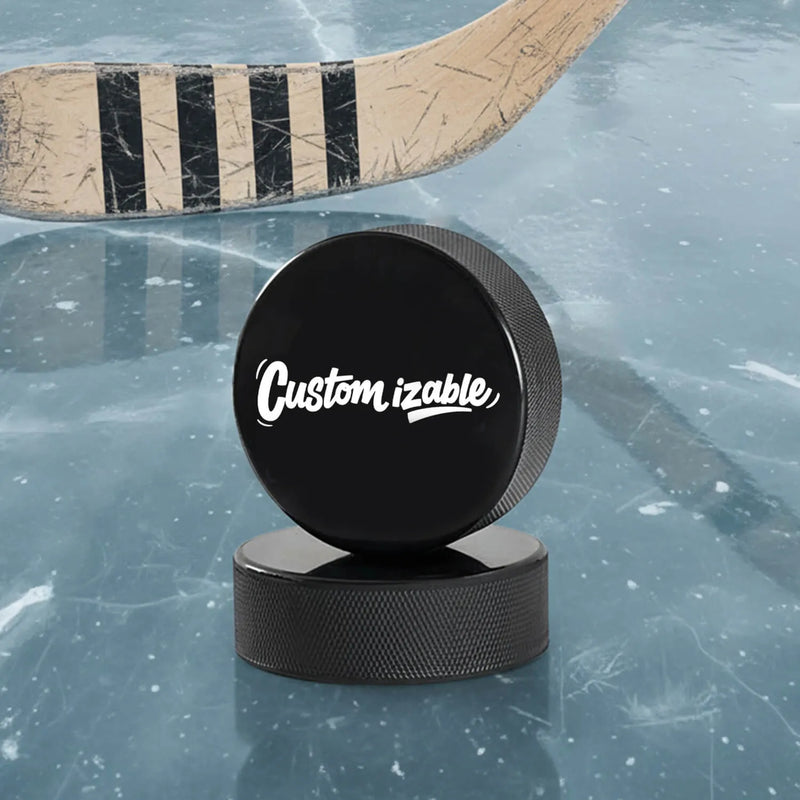 Custom Ice Hockey Valentine’s Day Rubber Personalized Image Text Ice Hockey PrintToucan