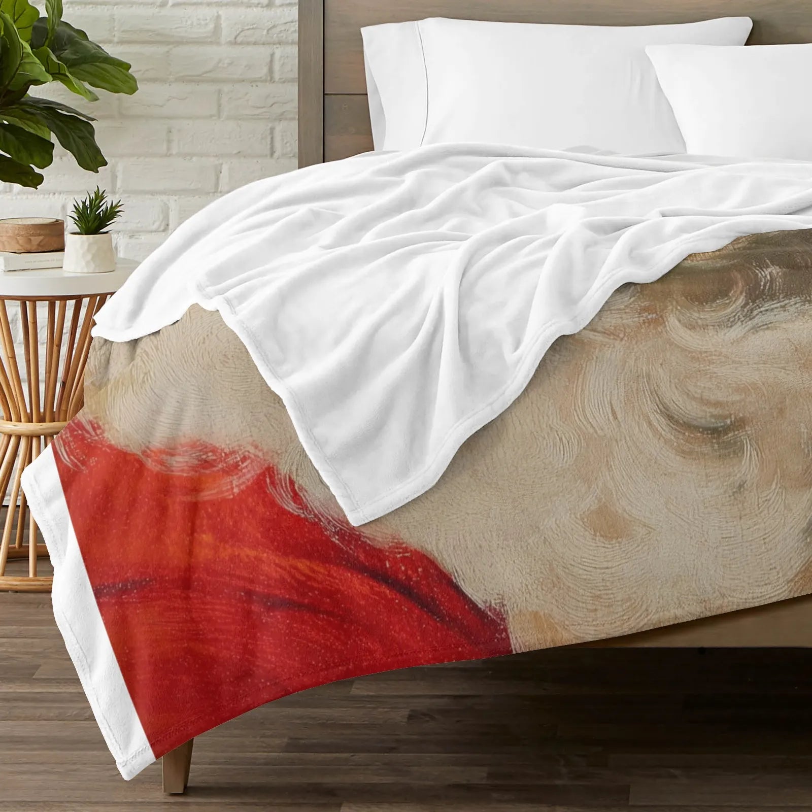 Blankets 1150g Flannel Christmas Santa Design Weighted Baby Blankets | PrintToucan - PrintToucanChrismas Gift150cm x 200cm/60"x80"