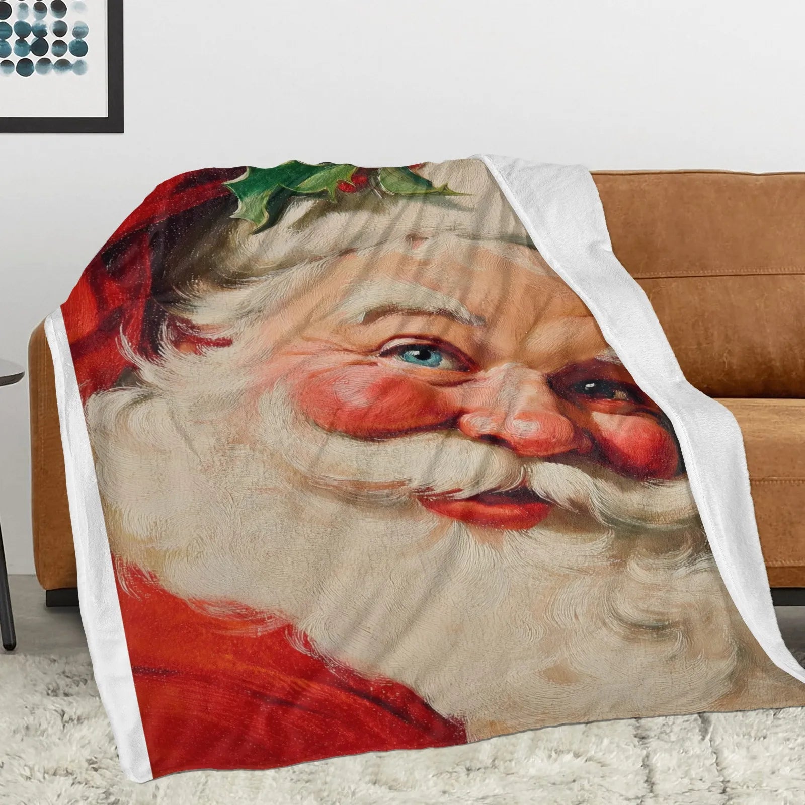 Blankets 1150g Flannel Christmas Santa Design Weighted Baby Blankets | PrintToucan - PrintToucanChrismas Gift150cm x 200cm/60"x80"