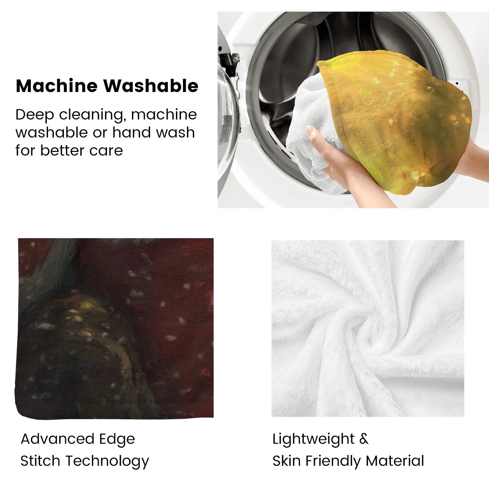 Blankets 1150g Flannel Christmas Theme Santa Reading Red Book Under Lit Tree Weighted Baby Blankets PrintToucan - PrintToucanChrismas Gift150cm x 200cm/60"x80"