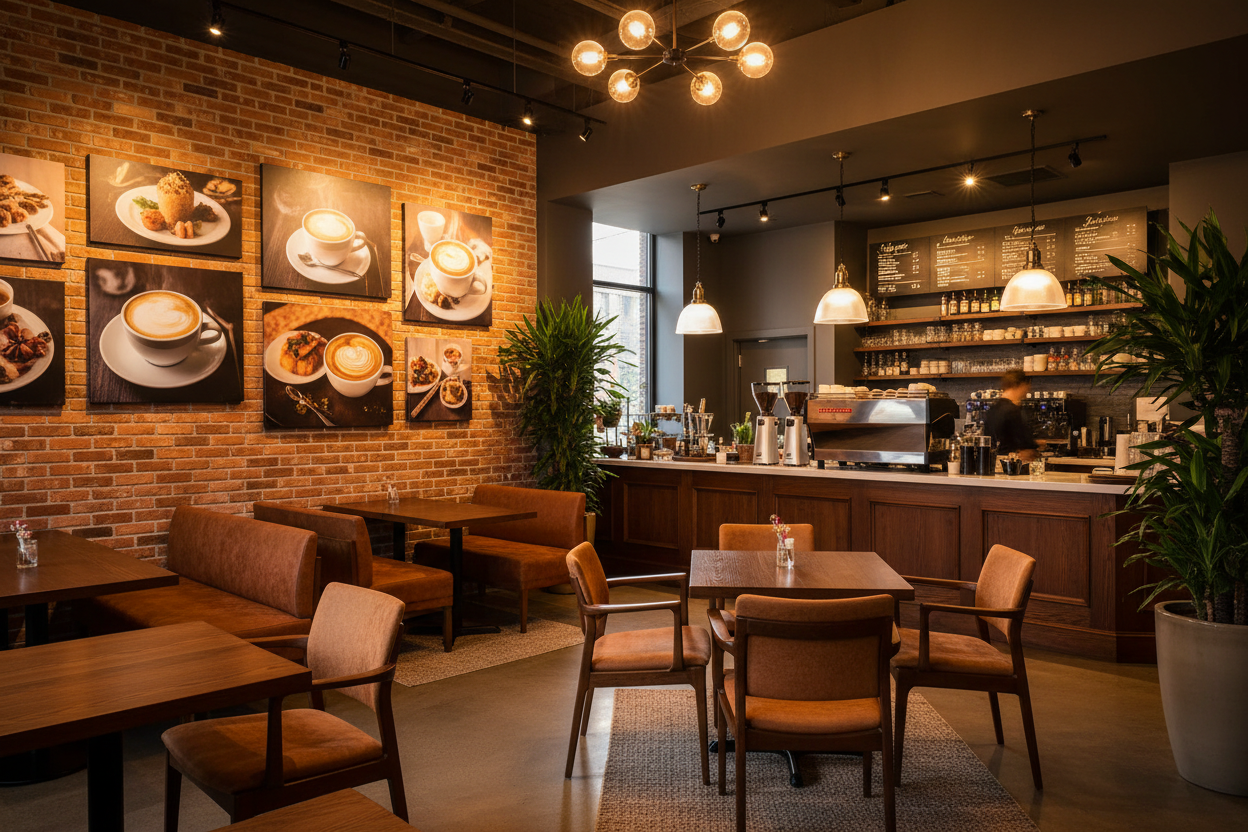 Café & Restaurant Décor Collection Banner