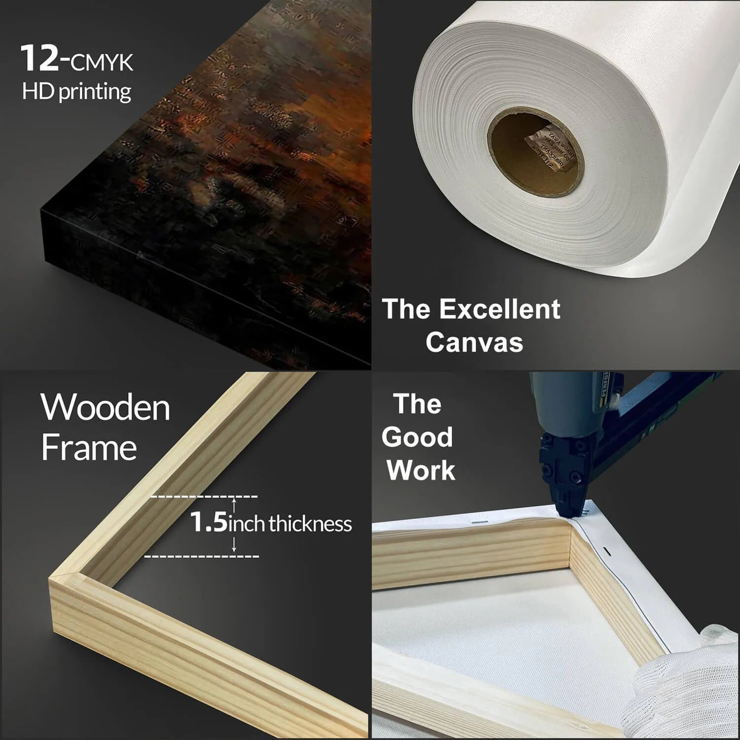 Canvas Prints St. Patrick’s Day Leprechaun Wall Art Rustic Irish Folklore Home Decor PrintToucan - PrintToucanSt. Patrick’s DayPrinttoucan-12 x 16-1.5‘’