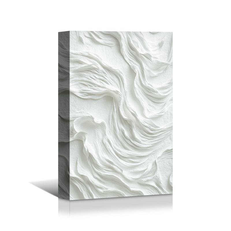 canvas prints Textured White Relief Decorative Painting Home Decor wall art - PrintToucan - PrintToucan1731142225403024197