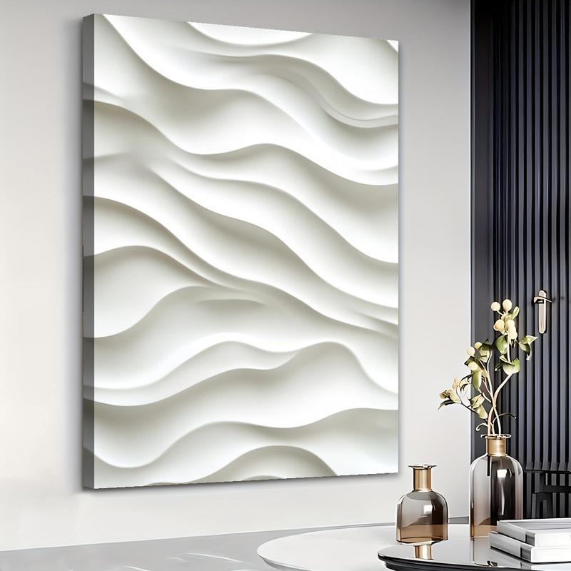 canvas prints Textured White Relief Decorative Painting Home Decor wall art - PrintToucan - PrintToucan1731142225403024197