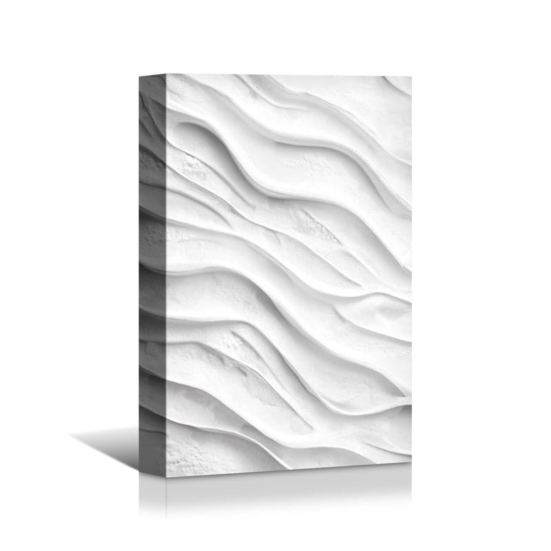 canvas prints Textured White Relief Decorative Painting Home Decor wall art - PrintToucan - PrintToucan1731142225403679557