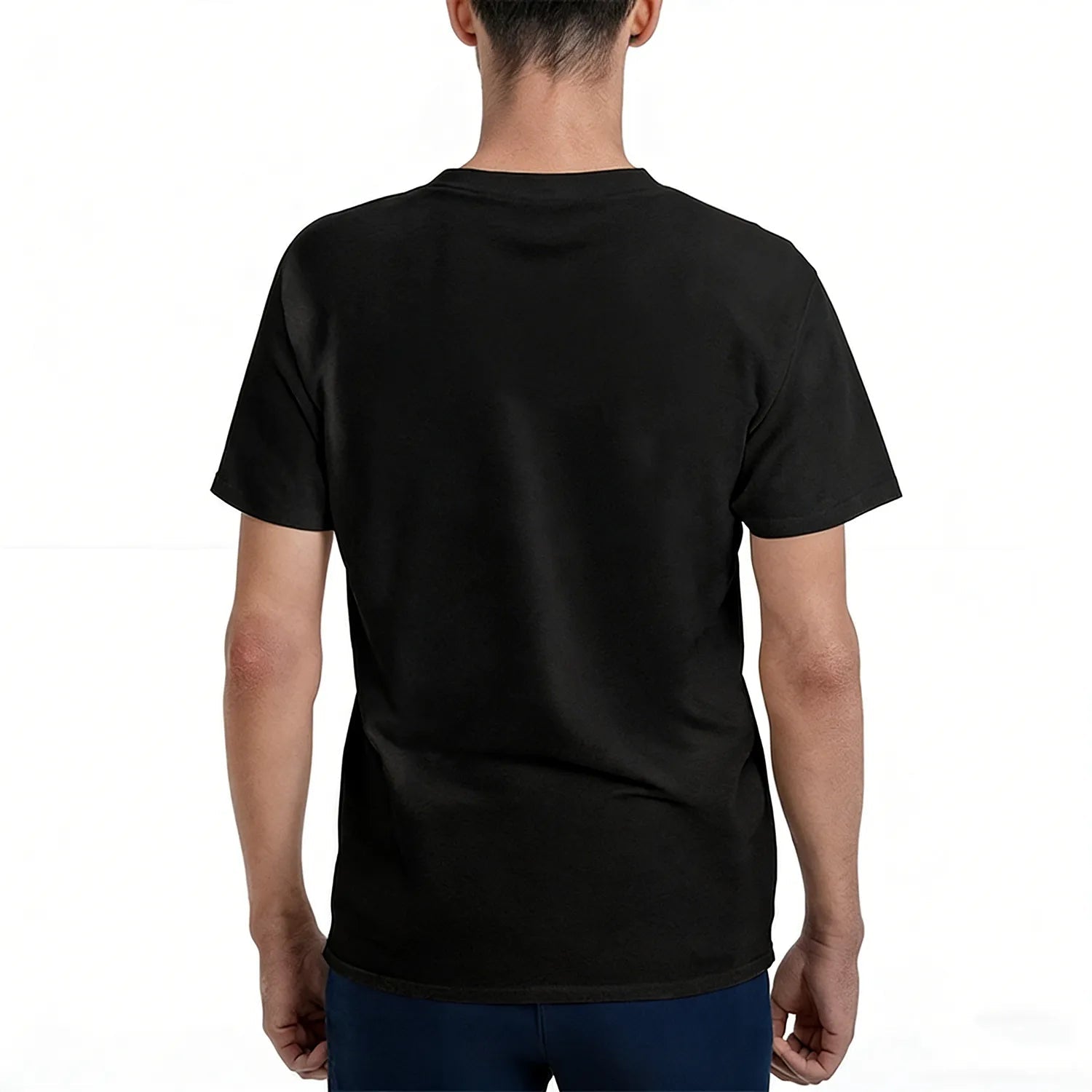 Christian T-Shirt Minimalist Cross "The Lord Bless You" With Bow Faith - Based Tee PrintToucan - PrintToucanChristianPrinttoucan-S