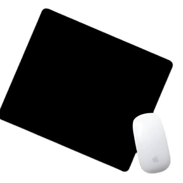 PrintToucan Custom Mouse Pad, Bulk Blank Black & White Mousepad with Stitched Edge, Personalized Gaming/Office Desk Mat for Custom Printing