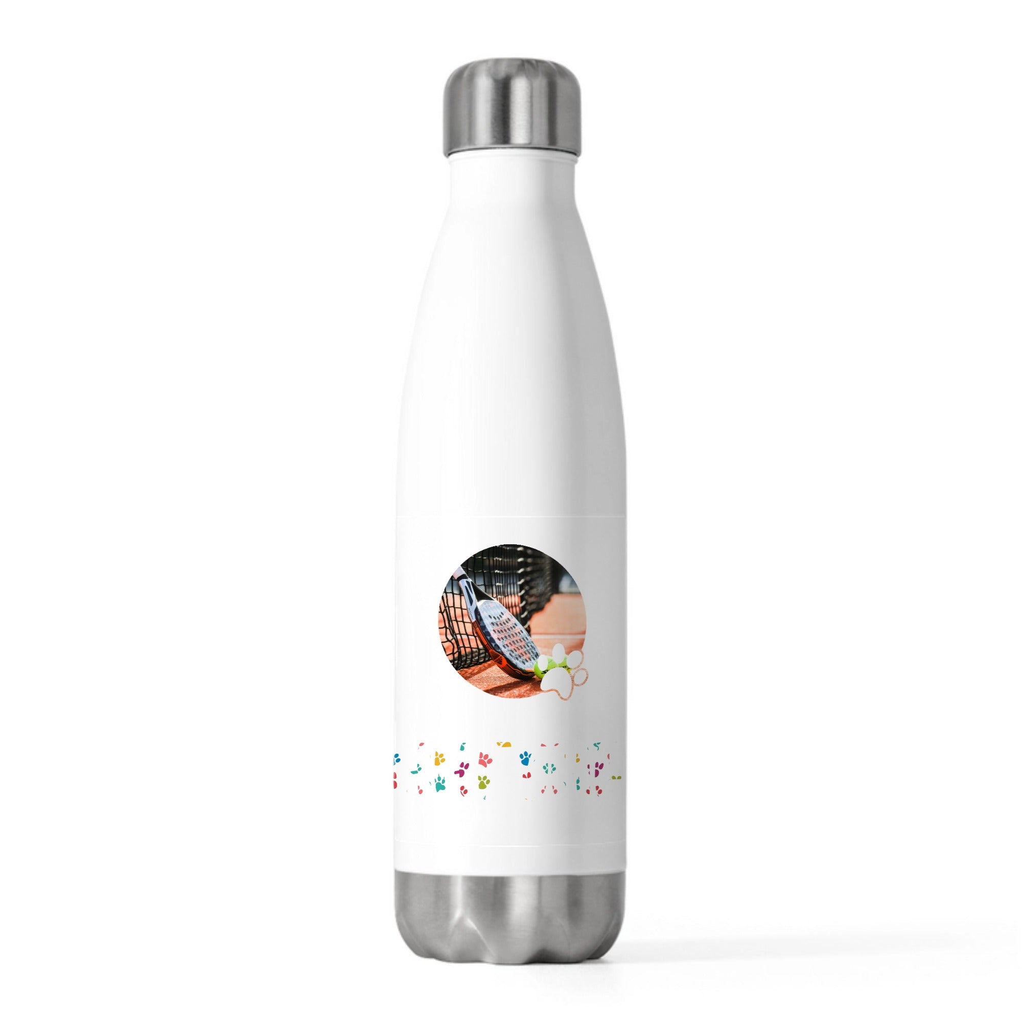 Custom 20oz Insulated Bottle – Personalized Pet Photo Water Bottle - printtoucan
