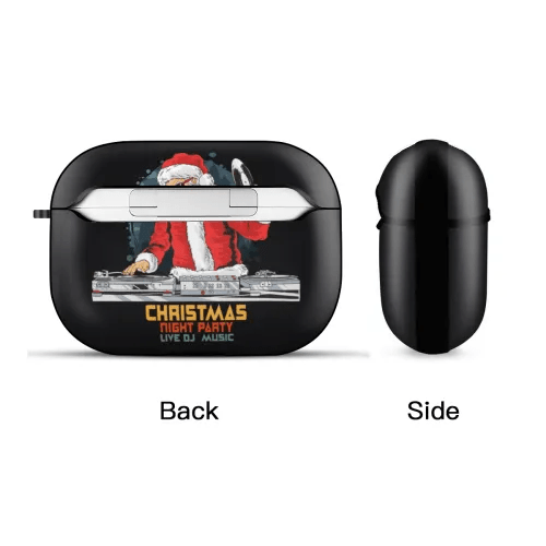 Custom AirPods Pro Cases Shell Black Valentine’s Day Polycarbonate Personalized Photo Text Protective Case PrintToucan - PrintToucanValentine's Day Gifts