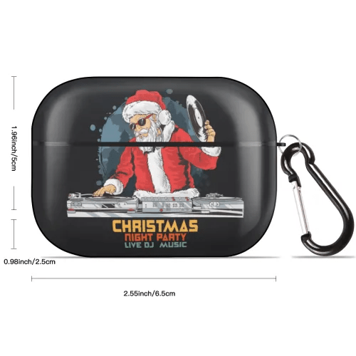 Custom AirPods Pro Cases Shell Black Valentine’s Day Polycarbonate Personalized Photo Text Protective Case PrintToucan - PrintToucanValentine's Day Gifts