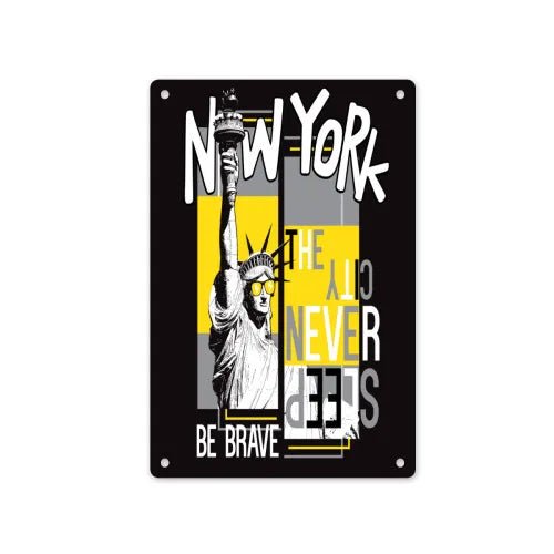 Custom Aluminum Plate Scratch Resistant Wear Resistant Aluminum Photo Text Home Decor PrintToucan - PrintToucanHome DecorPrinttoucan-8 x 12 inch（20.3 x 30.5 cm）