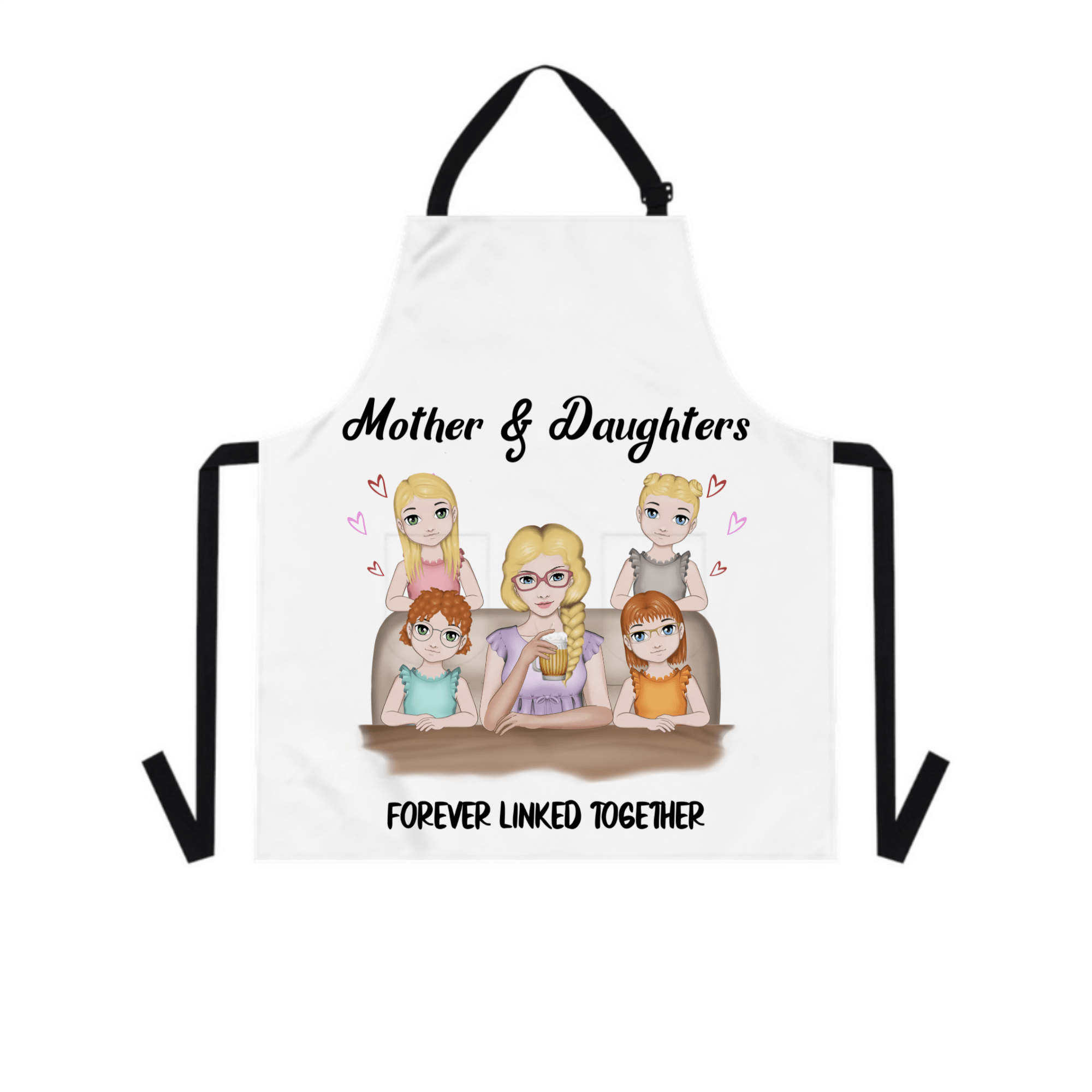 Custom Apron – Personalized Cooking Apron for Mother’s Day Gift - printtoucan