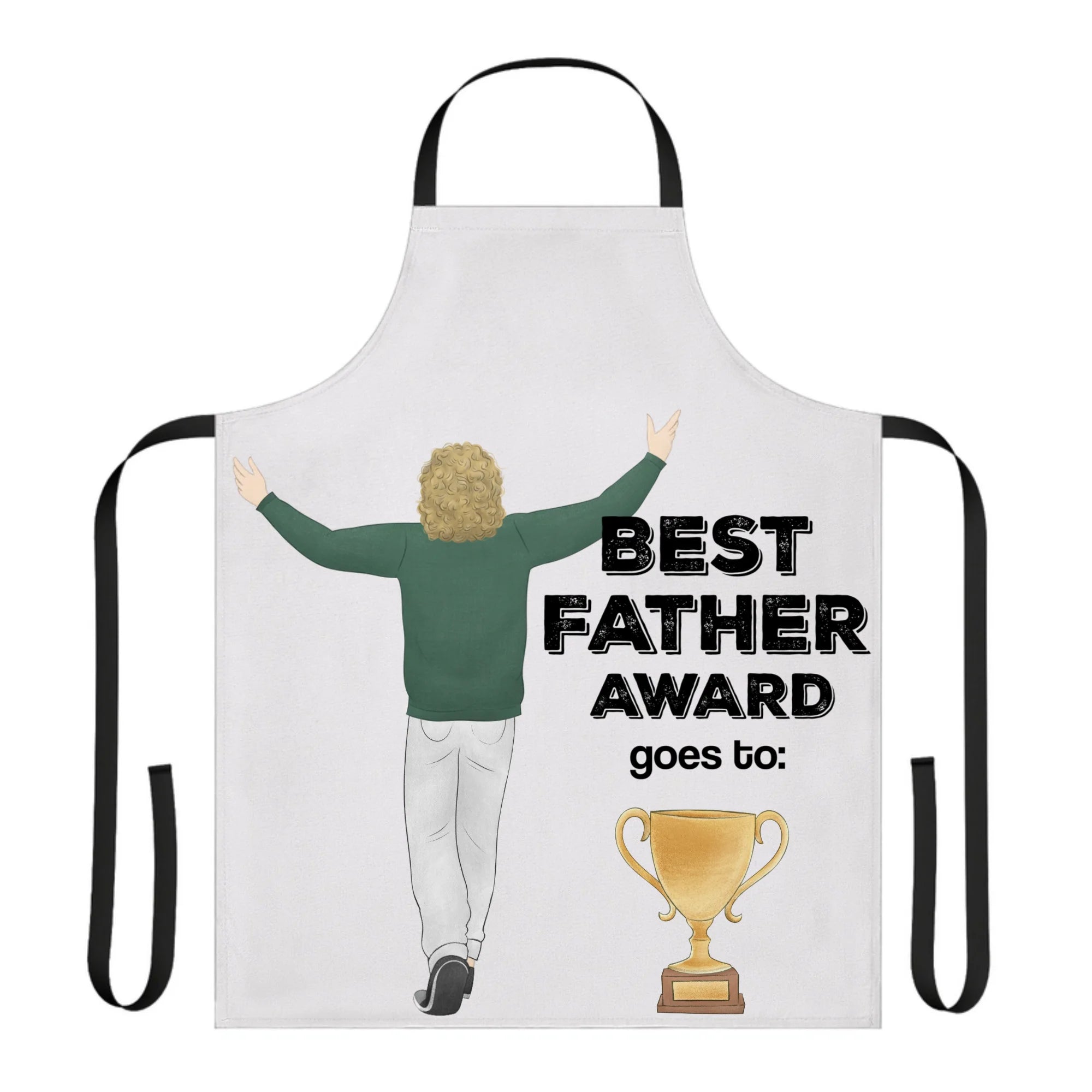 Custom Apron – Personalized Cooking Gift for Dad on Father’s Day - printtoucan