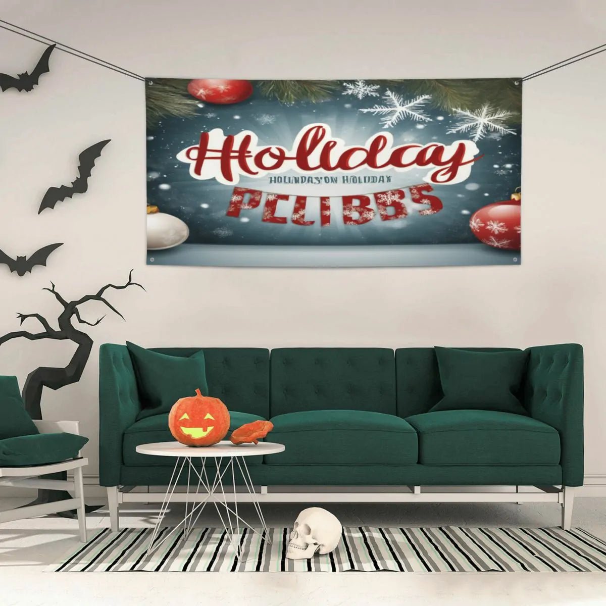 Custom Banner Canvas for Halloween | Print Photos Gift | PrintToucan - PrintToucanHome Decor
