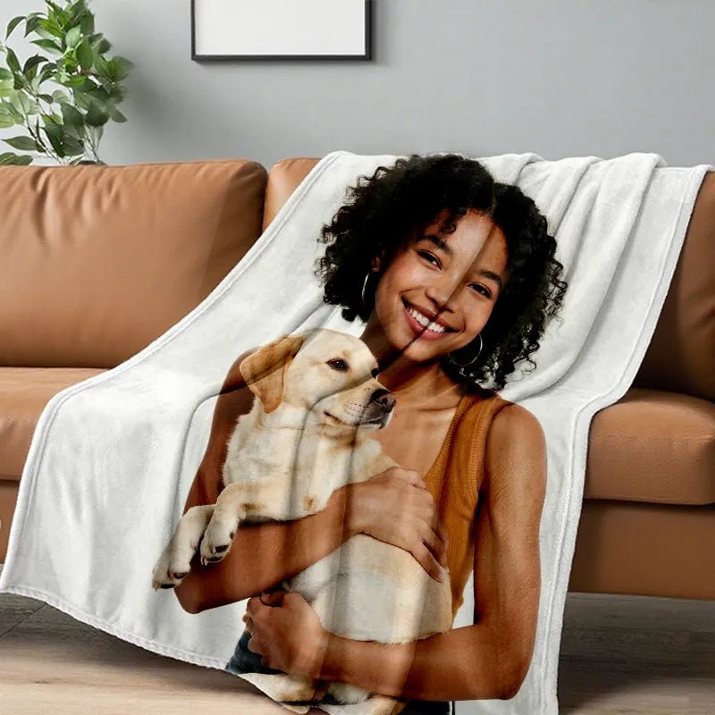 Custom Blankets Personalized Pet Photo Blanket PrintToucan
