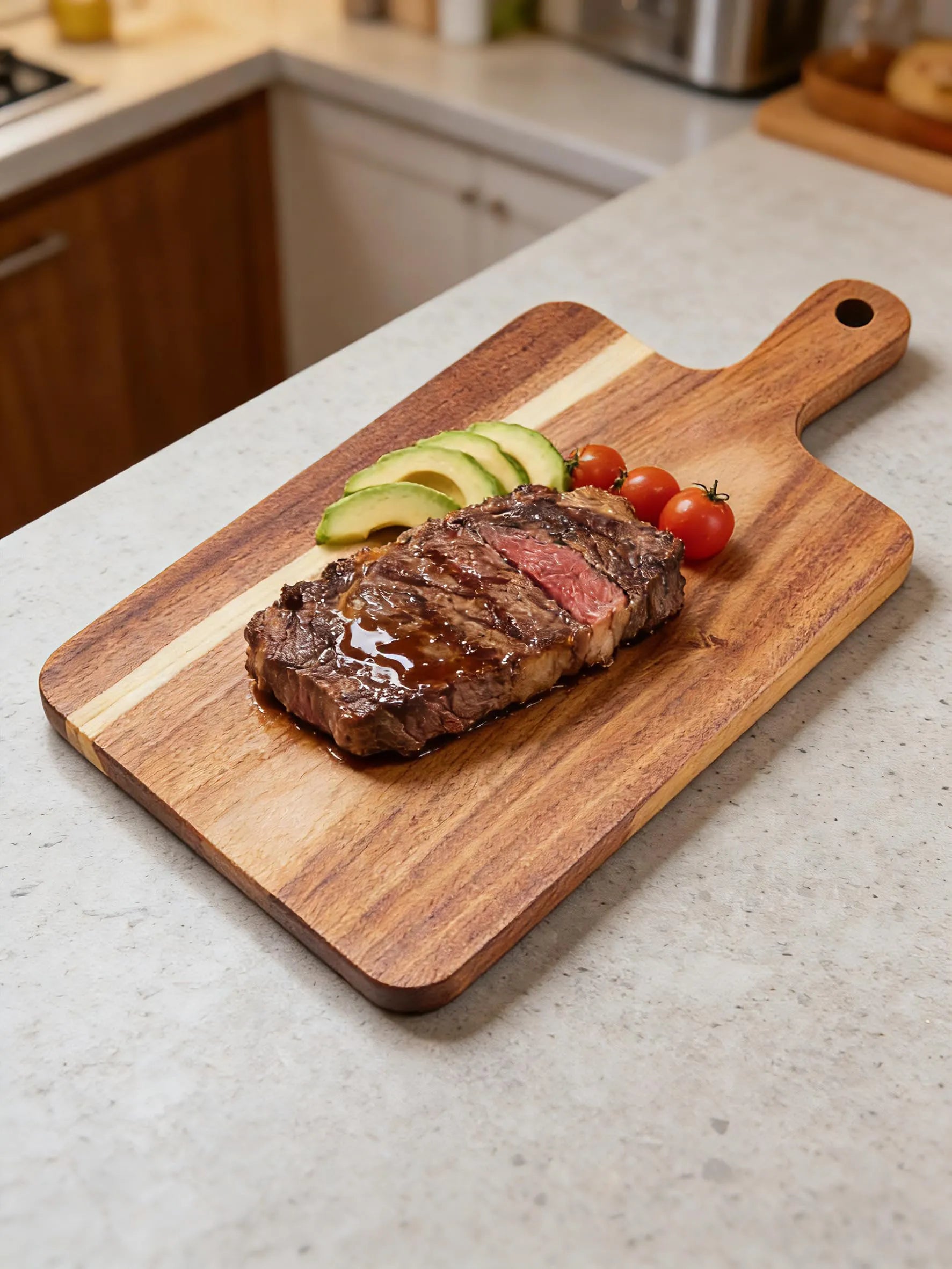 Custom Board Valentine’s Day Acacia Wood Personalized Image Text Cutting Board PrintToucan - PrintToucanValentine's Day Gifts