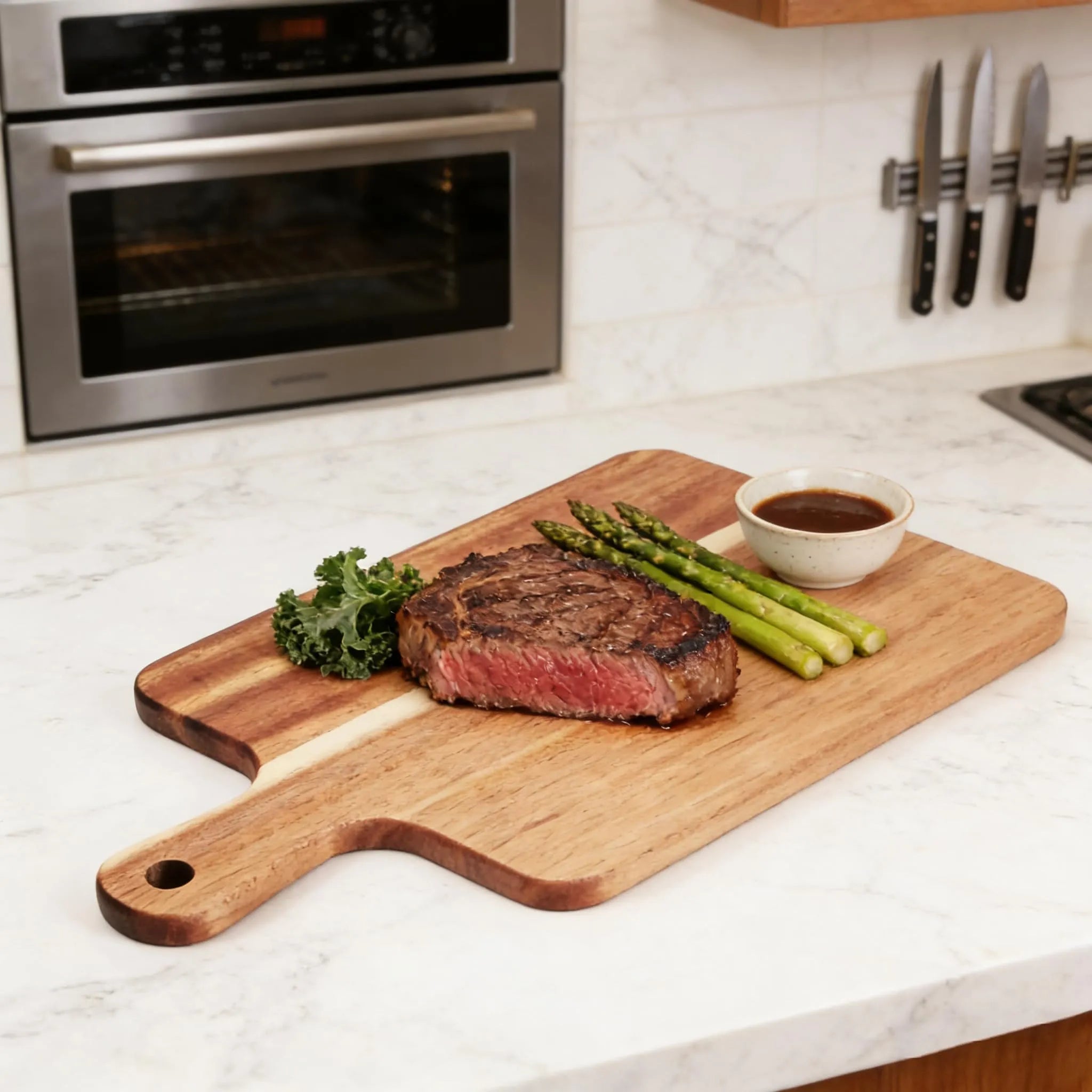 Custom Board Valentine’s Day Acacia Wood Personalized Image Text Cutting Board PrintToucan - PrintToucanValentine's Day Gifts