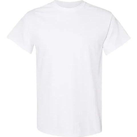 Bulk custom blank white cotton t-shirt, men's basic crewneck tee for wholesale printing