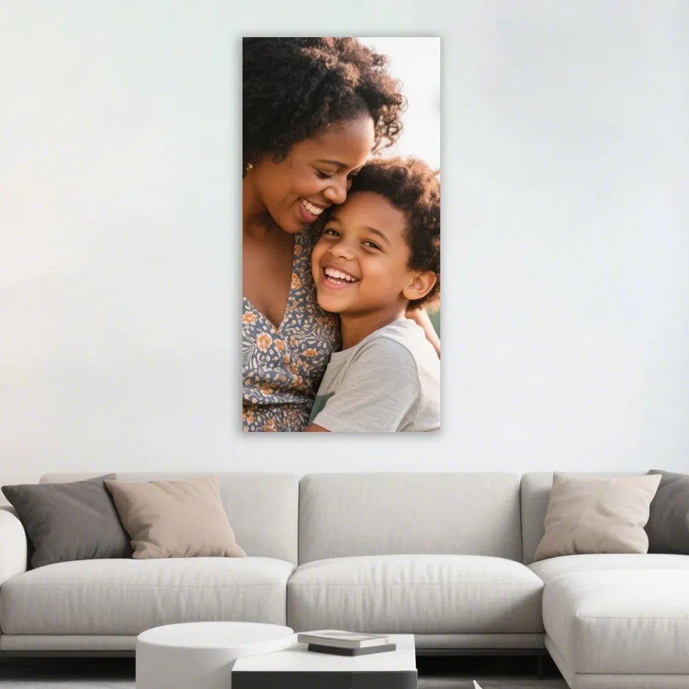 Custom Canvas Prints 1 by 2 Vertical PrintToucan - printtoucan