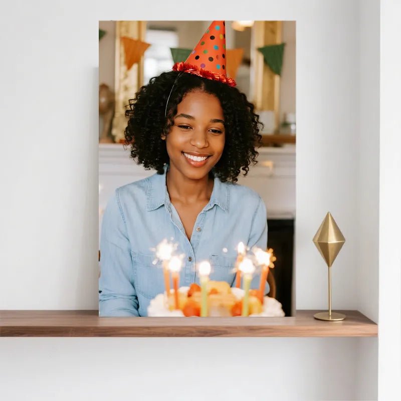 Custom Canvas Prints 2 by 3 Vertical Birthday Gift Upload Your Photo PrintToucan - printtoucan