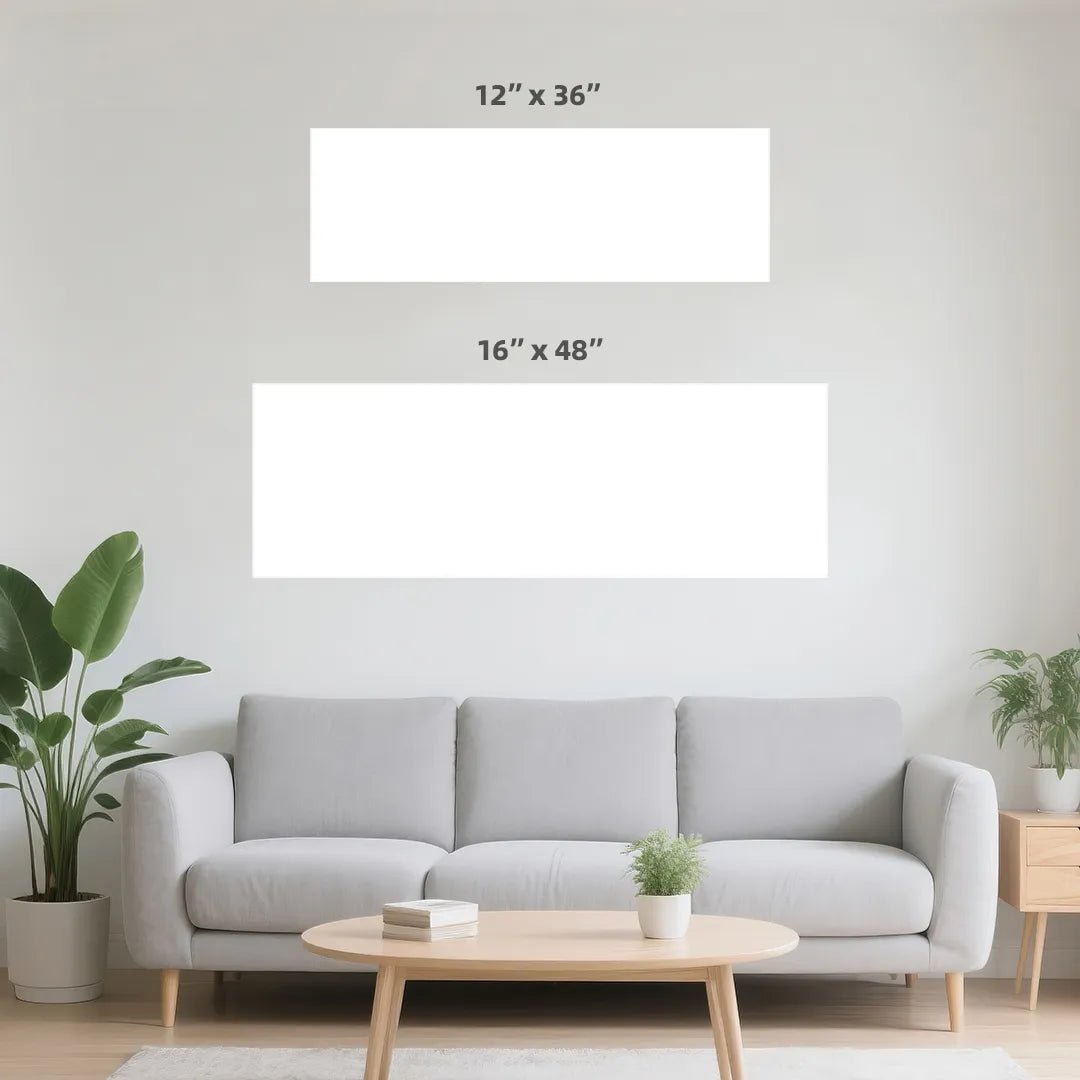 Custom Canvas Prints 3 by 1 Horizontal PrintToucan - printtoucan