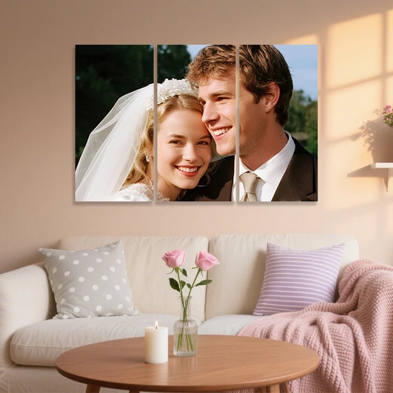 How to customize different sizes of canvas painting products?