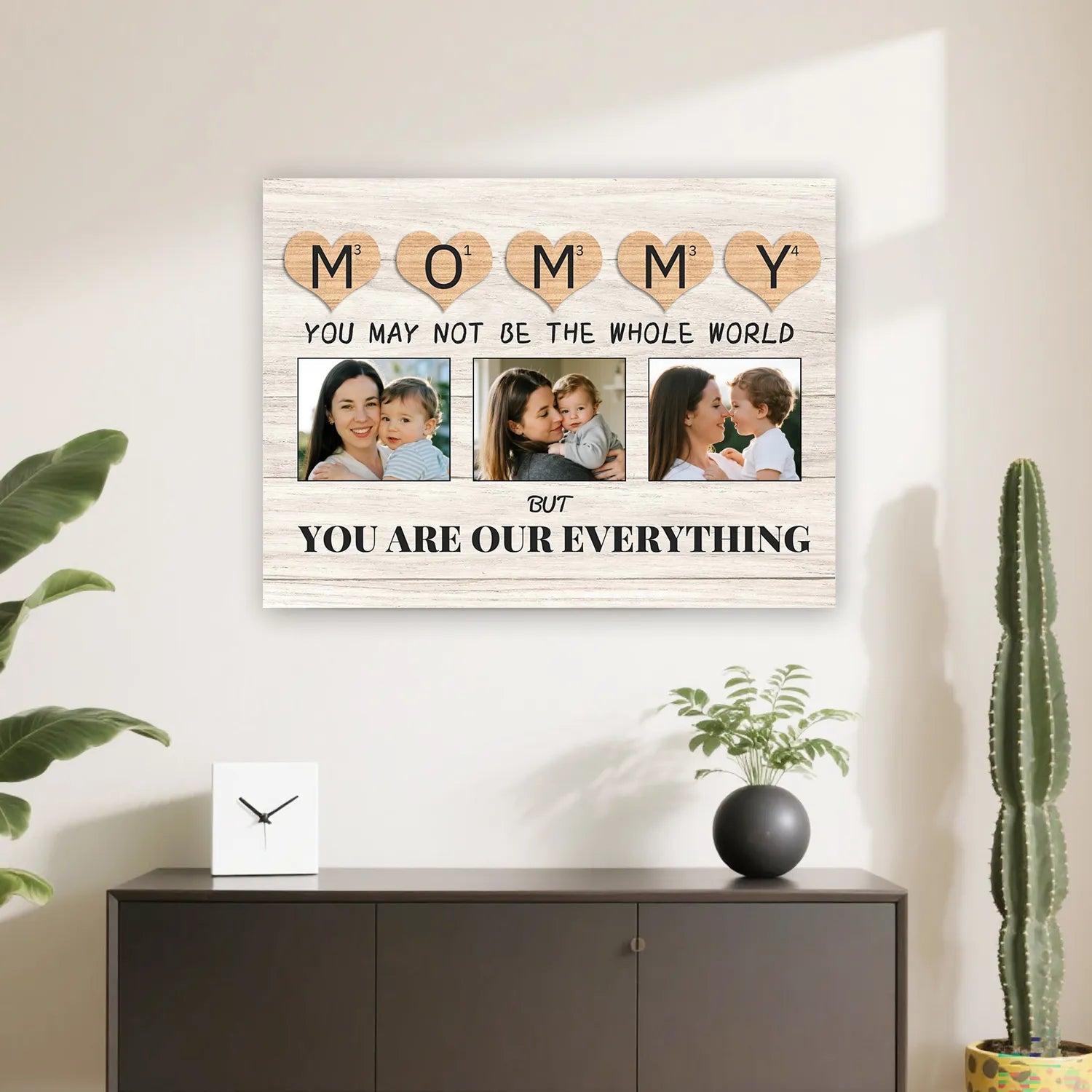 Custom Canvas Prints Mother's Day Gift Photo Collage “You Are Our Everything” PrintToucan - PrintToucanMother's DayPrinttoucan-12 x 16-1.5‘’