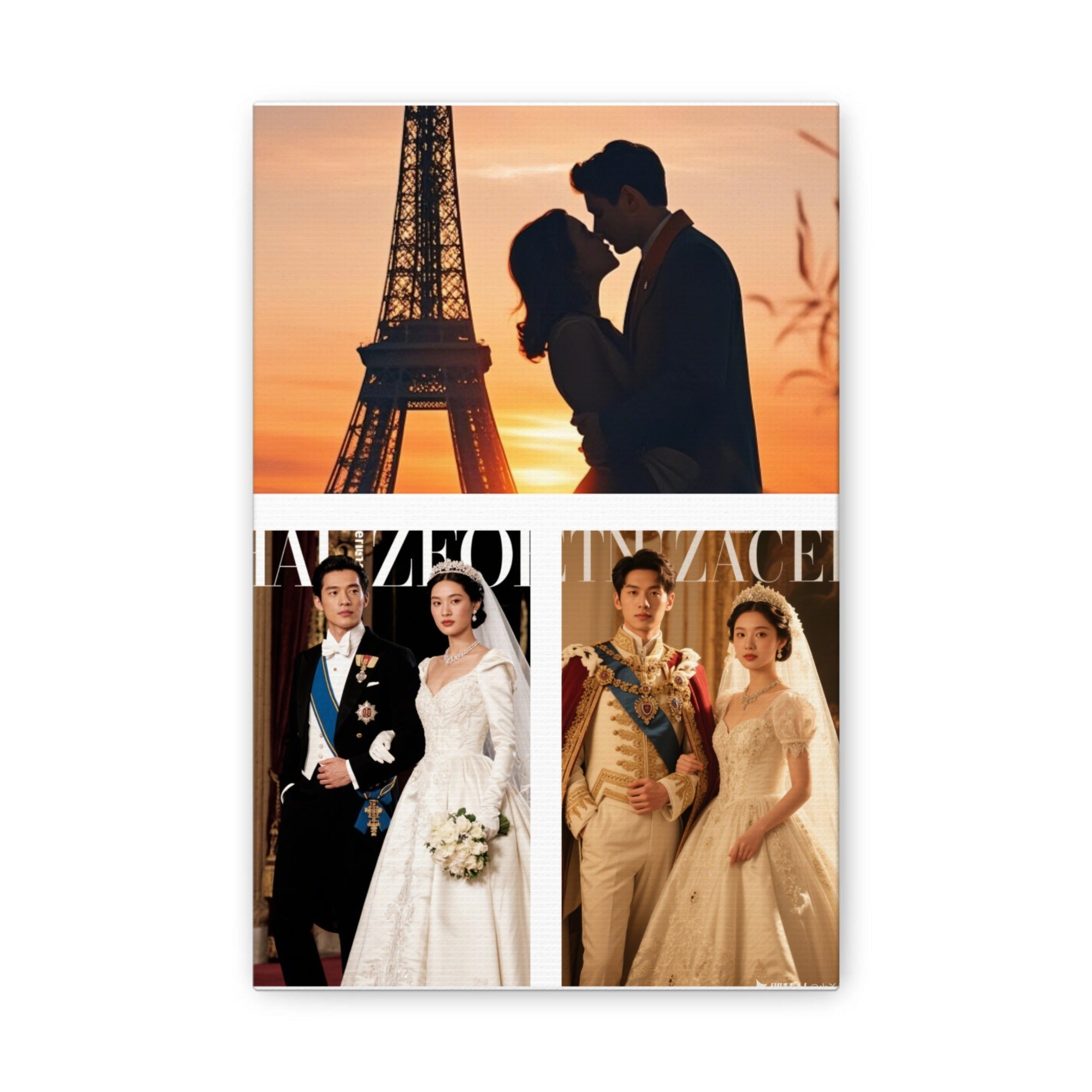 Custom Classic Canvas Wedding Photo Print Fast Printing | PrintToucan - printtoucan