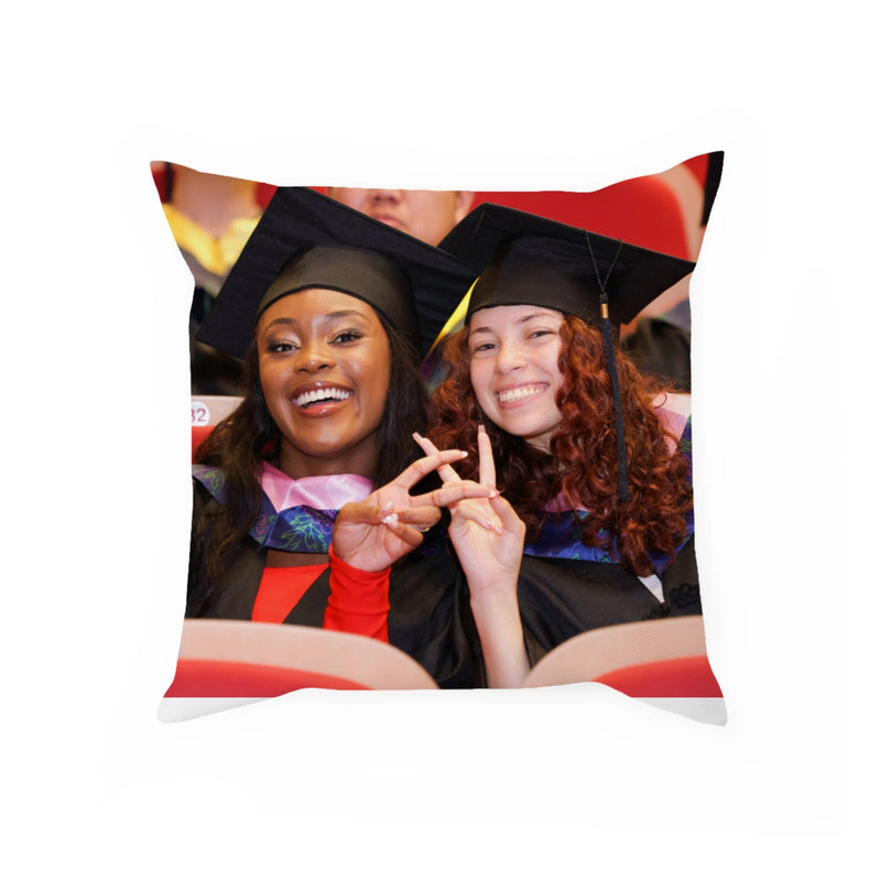 Custom Cotton Pillow with Image Upload Personalized Home Decor PrintToucan