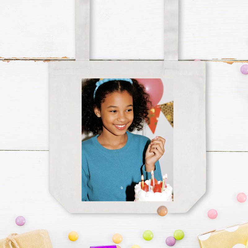 Custom Cotton Tote Bag Birthday Gift Design Upload Fast Printing | PrintToucan - printtoucan