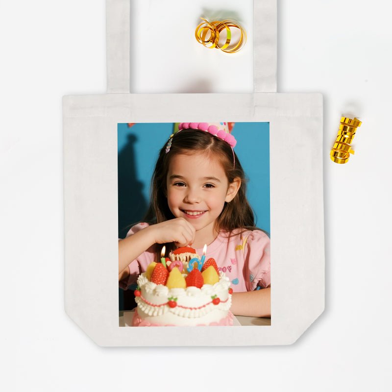 Custom Cotton Tote Bag Birthday Gift Design Upload Fast Printing | PrintToucan - printtoucan