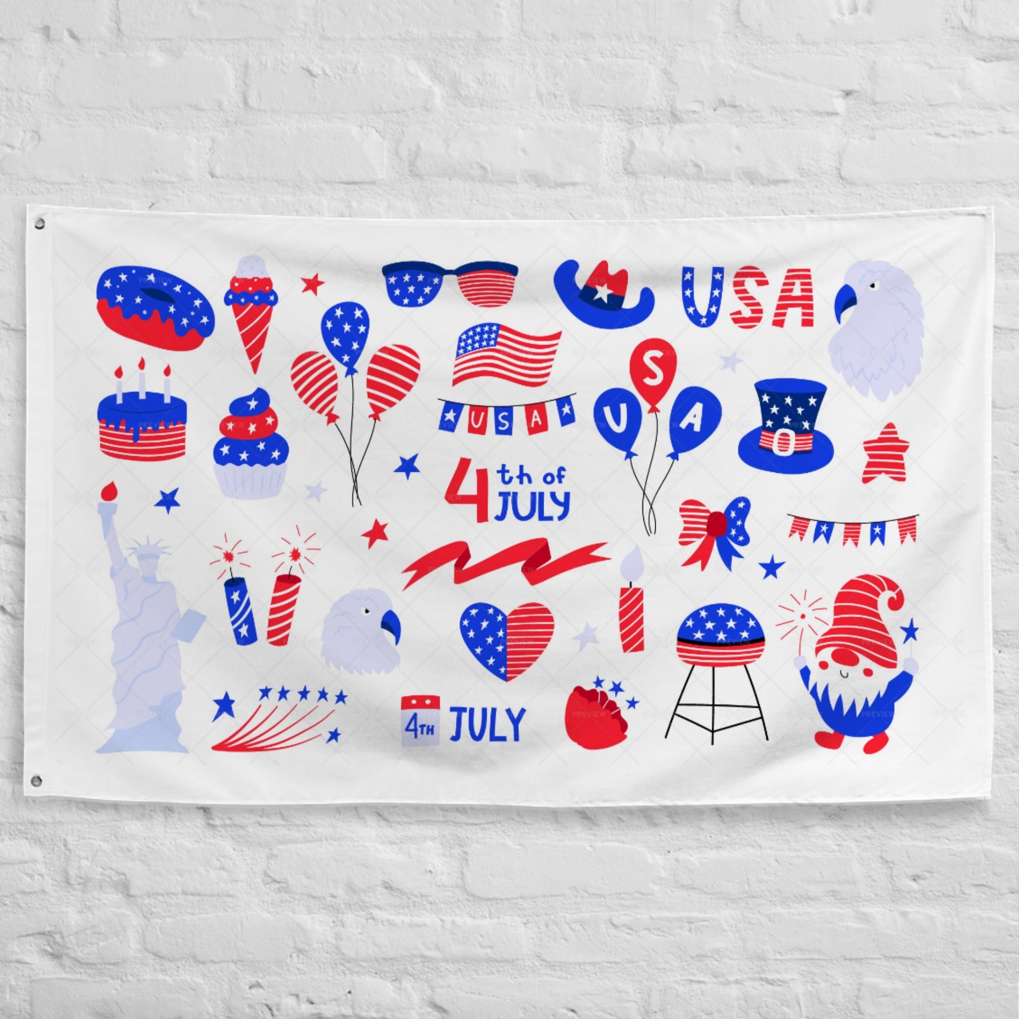 Custom Flag All - Over Print Upload Image PrintToucan - printtoucan