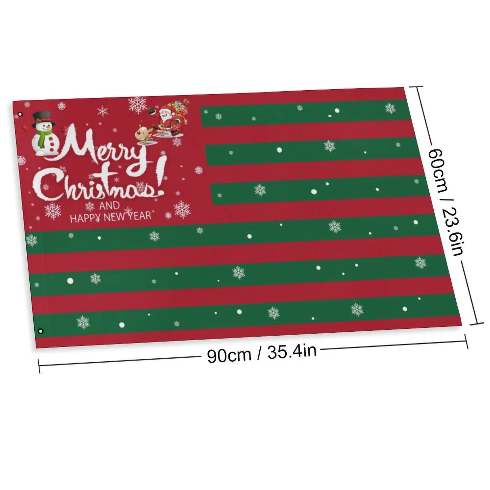 Custom Flag Decorative Polyester Personalized Photo Text Outdoor Display PrintToucan - PrintToucanHome DecorPrinttoucan-60 x 60 in（152 x 152 cm）