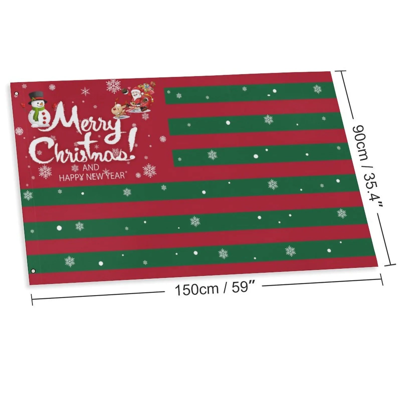 Custom Flag Decorative Polyester Personalized Photo Text Outdoor Display PrintToucan - PrintToucanHome DecorPrinttoucan-60 x 60 in（152 x 152 cm）