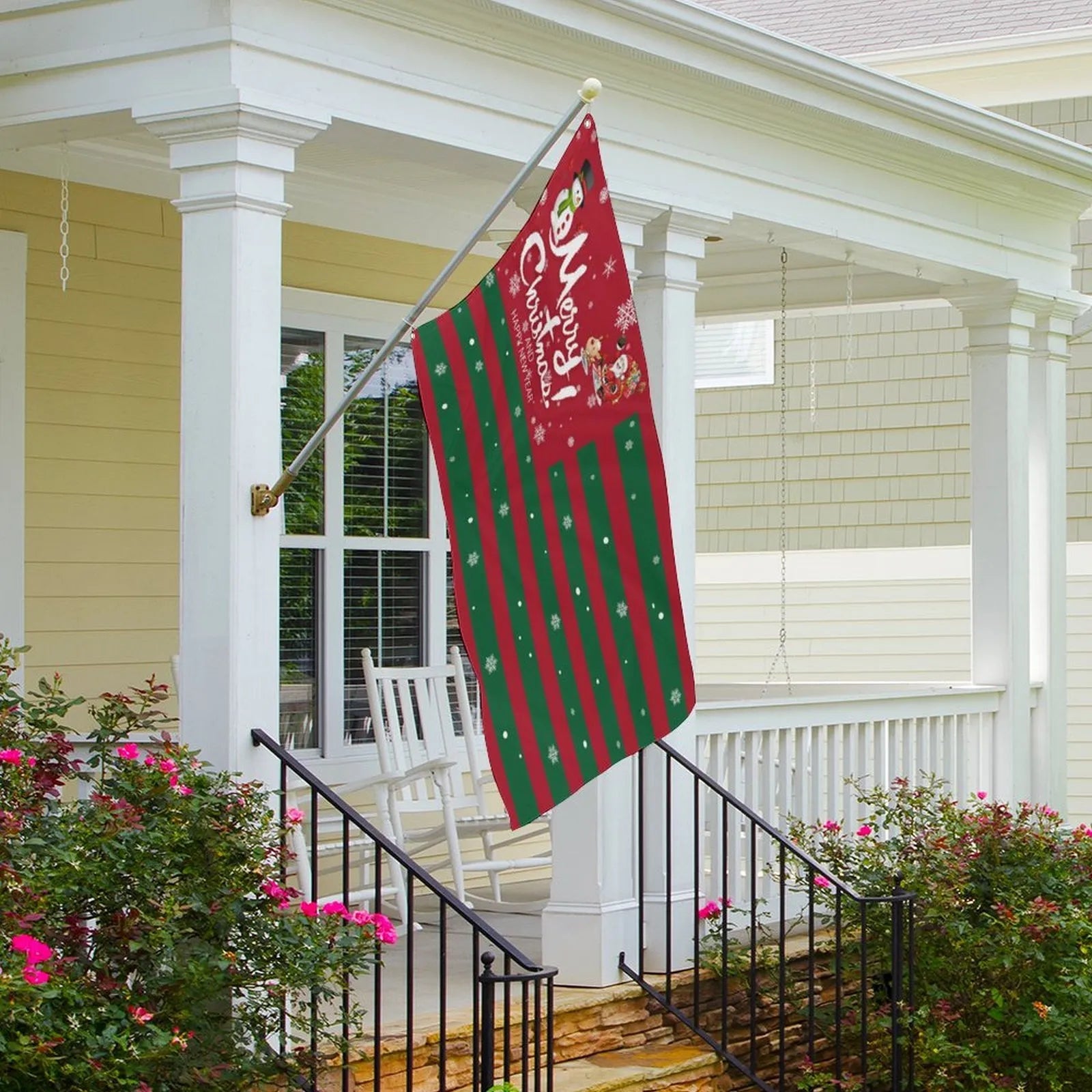 Custom Flag Decorative Polyester Personalized Photo Text Outdoor Display PrintToucan - PrintToucanHome DecorPrinttoucan-60 x 60 in（152 x 152 cm）