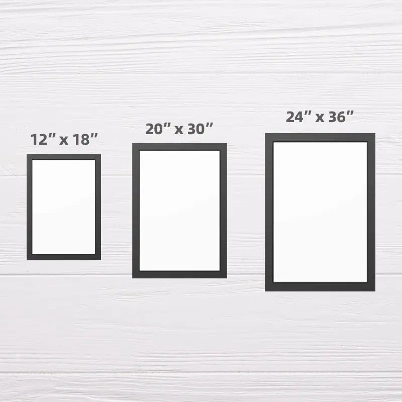 Custom Framed Poster Birthday Design Upload Fast Printing | PrintToucan - printtoucan
