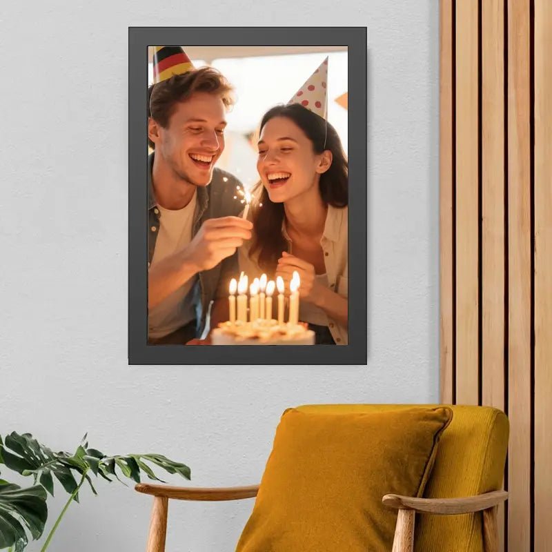 Custom Framed Poster Birthday Design Upload Fast Printing | PrintToucan - printtoucan