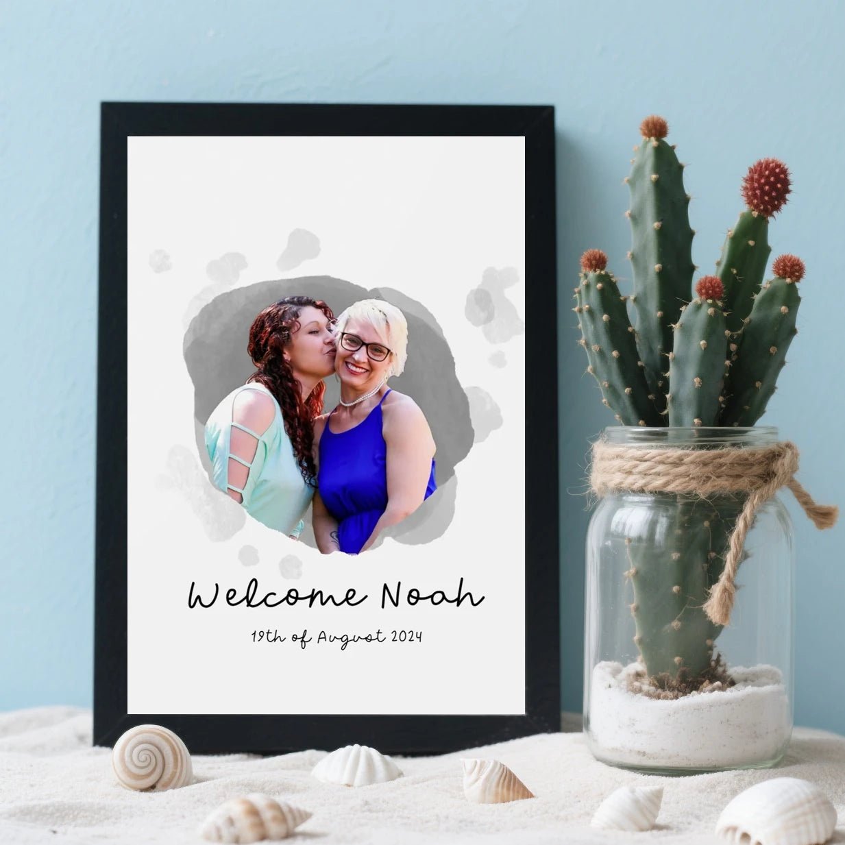 Custom Framed Poster – Loved One Mother's Day Gift - printtoucan