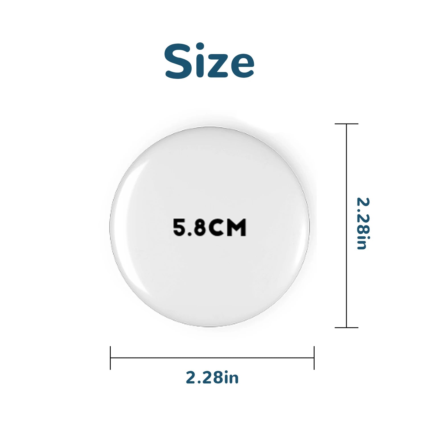 Custom Fridge Magnet Round Soft Magnet Personalized Photo And Text Home Decor PrintToucan - PrintToucanCustomizd