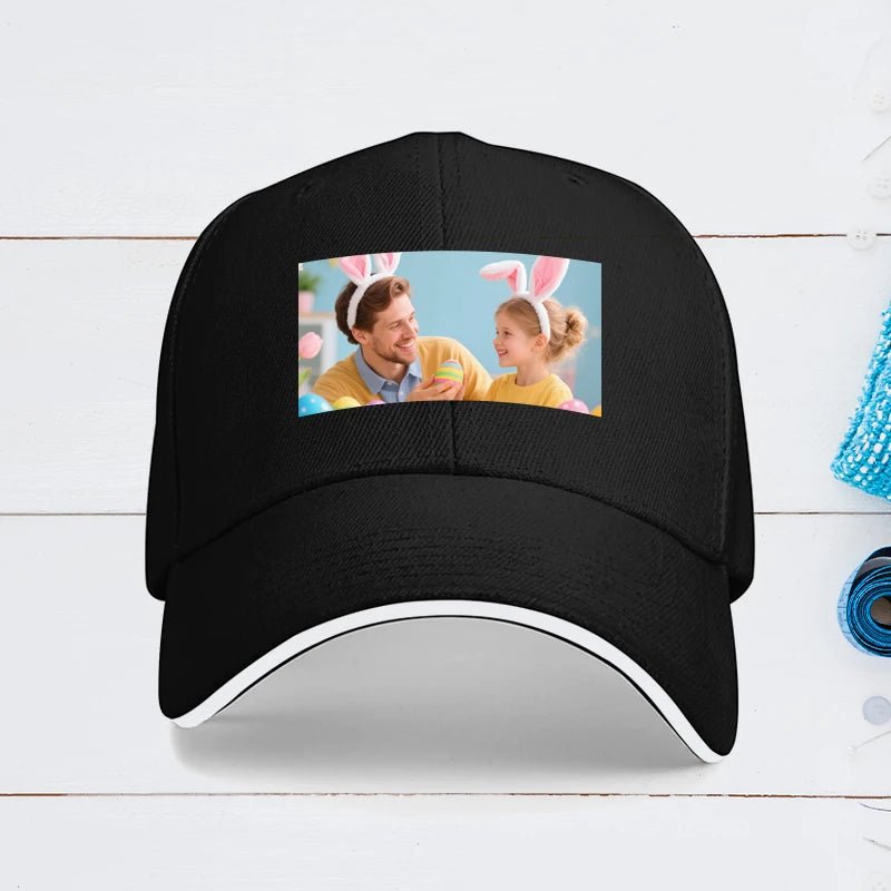 Custom hat Photo Upload Easter Theme PrintToucan - printtoucan