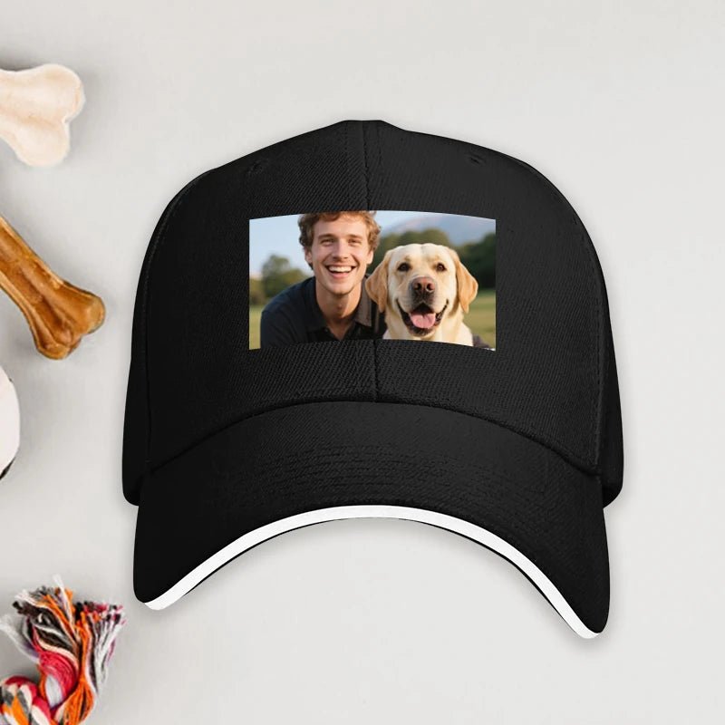 Custom Hat Photo Upload Pet Lovers Theme PrintToucan