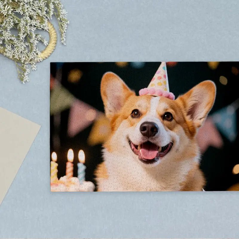 Custom Jigsaw Puzzle with Tin Birthday Gift Design Fast Printing | PrintToucan - printtoucan